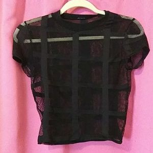 Mesh Patterned top NWOT 🔥